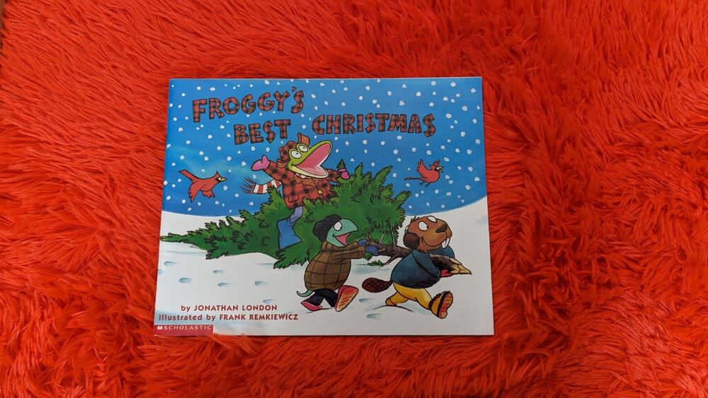 2002 Scholastic Froggy's Best Christmas Paperback London Pre K-1 Ages 2-5